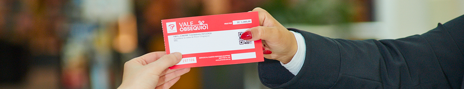 Vale obsequio de Portones Shopping